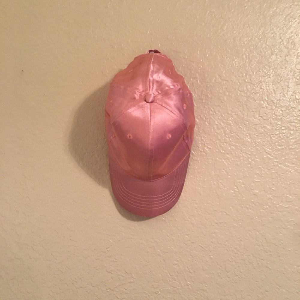 Pink baseball hat